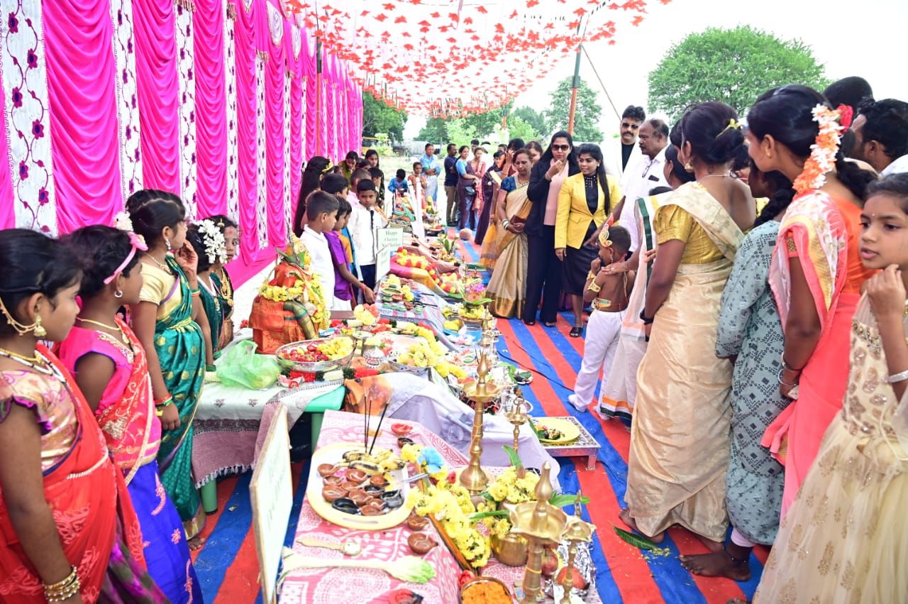 WORLD RECORD TO PERFORM THE 51 INDIAN FESTIVALS AND THEIR ORIGINALITY BY 252 STUDENTS IN 200 MINUTES UNDER THE THEME OF AWARENESS OF ‘'UNITY IN DIVERSITY''